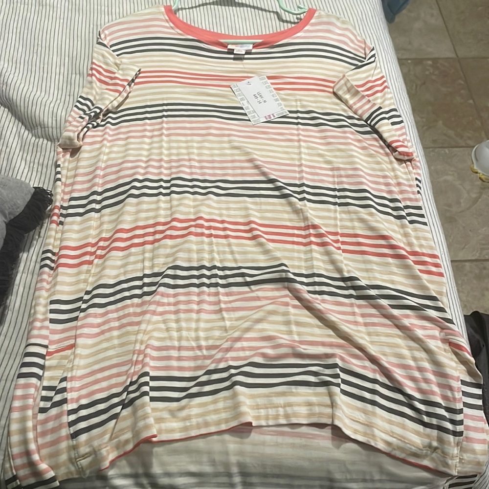 LuLaRoe Striped Leah NEW